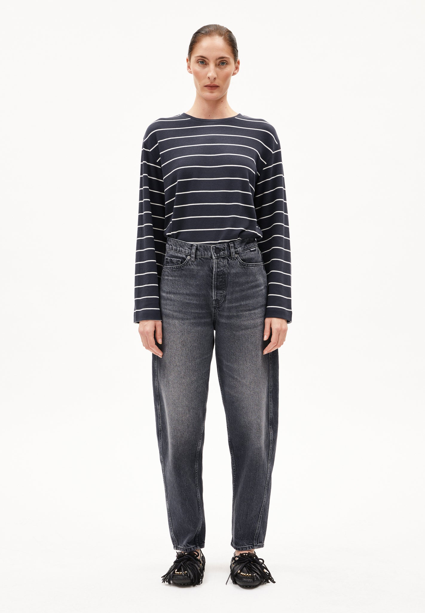 Armedangels Marynaa Fine Stripe Shirt