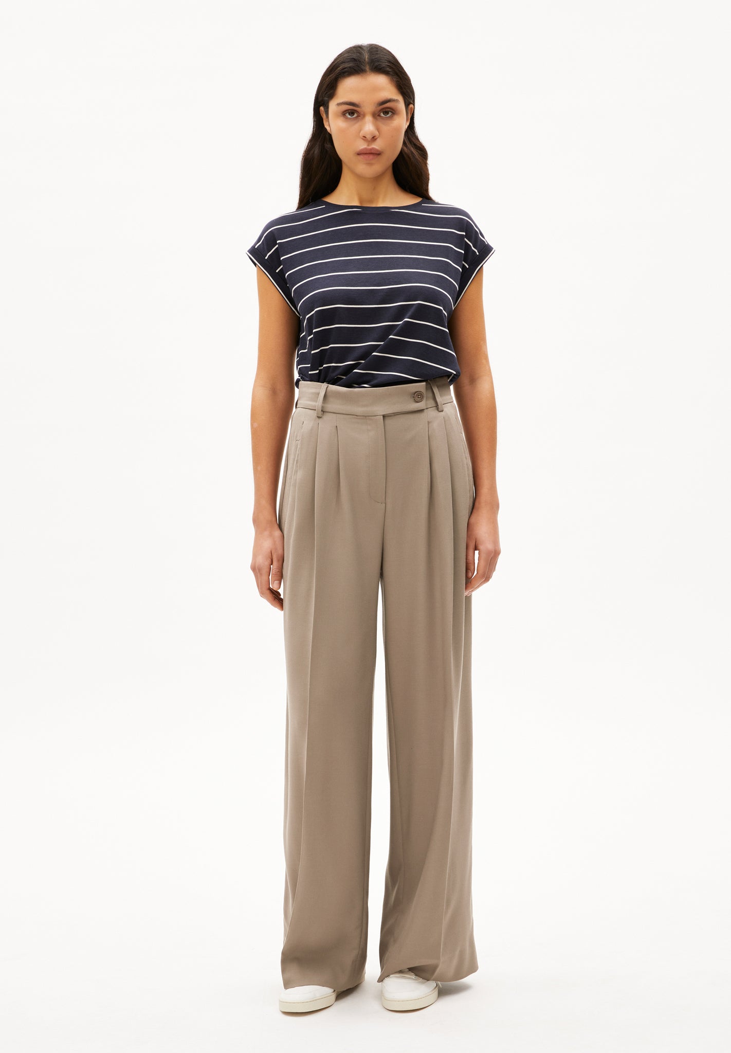 Armedangels Jilaana Fine Stripes T-Shirt