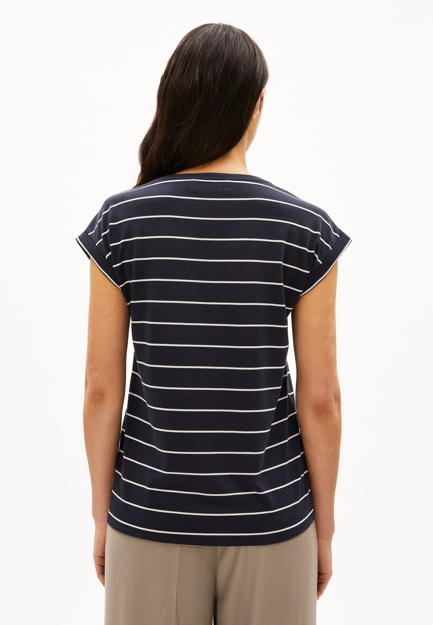 Armedangels Jilaana Fine Stripes T-Shirt
