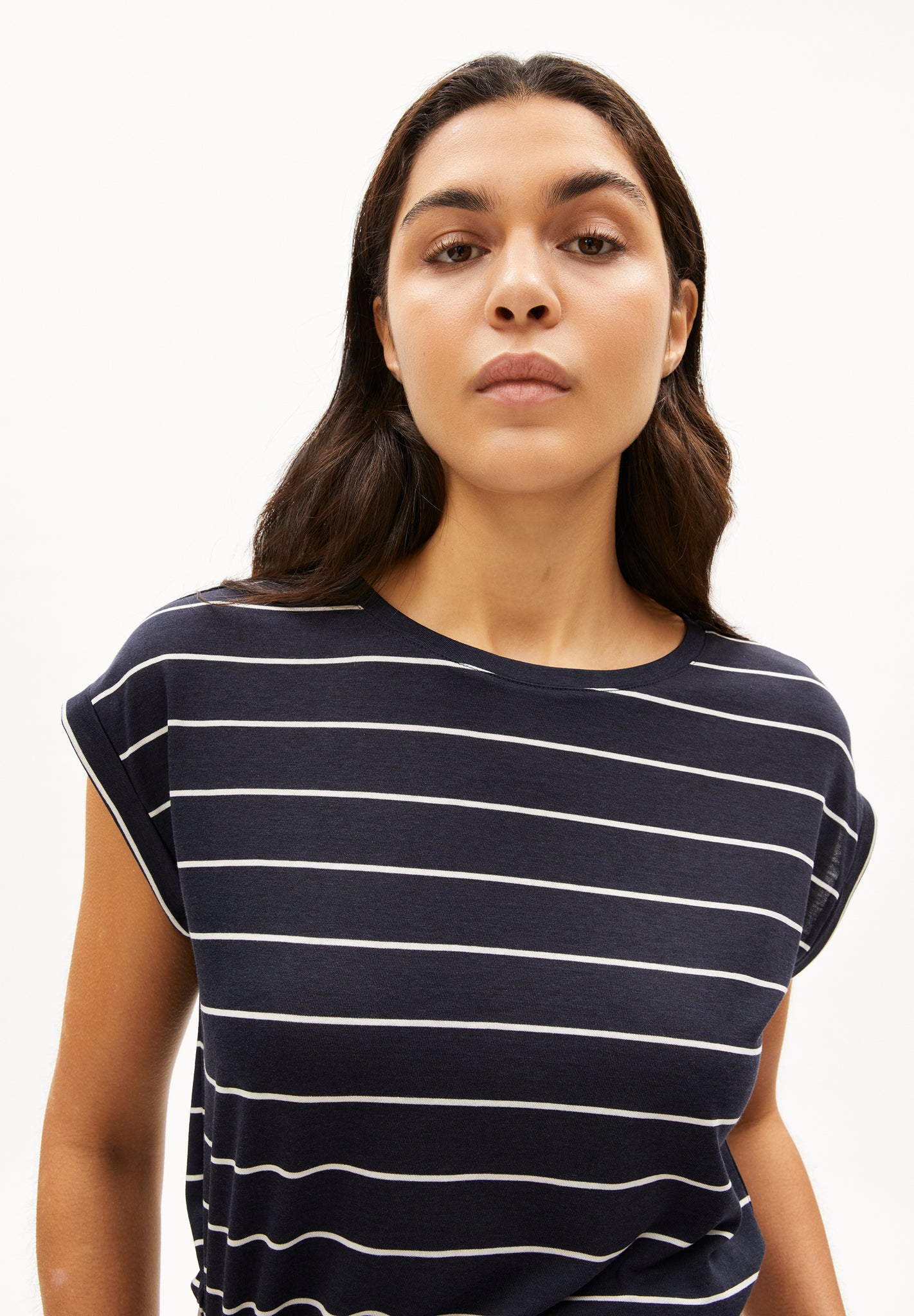 Armedangels Jilaana Fine Stripes T-Shirt