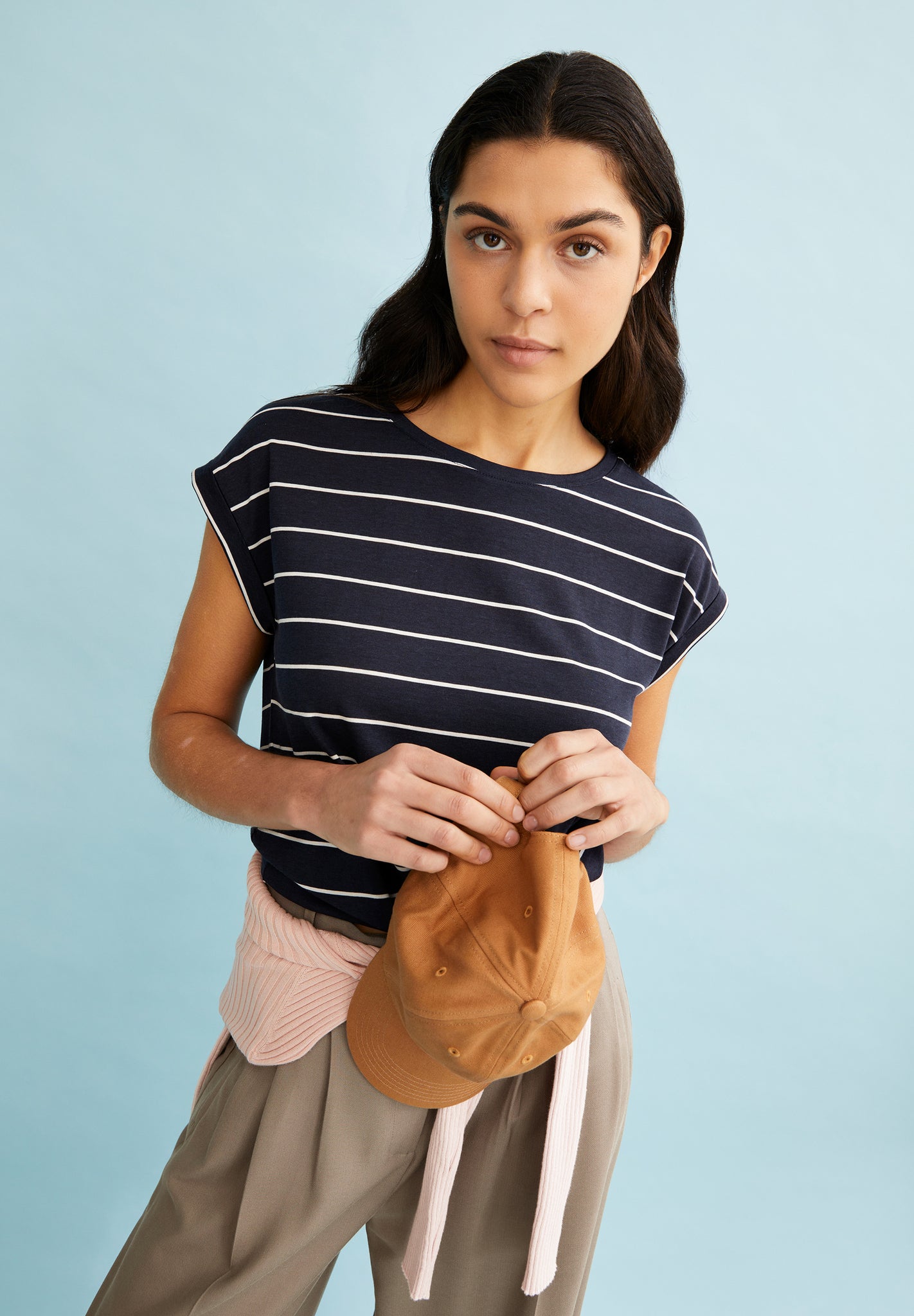 Armedangels Jilaana Fine Stripes T-Shirt