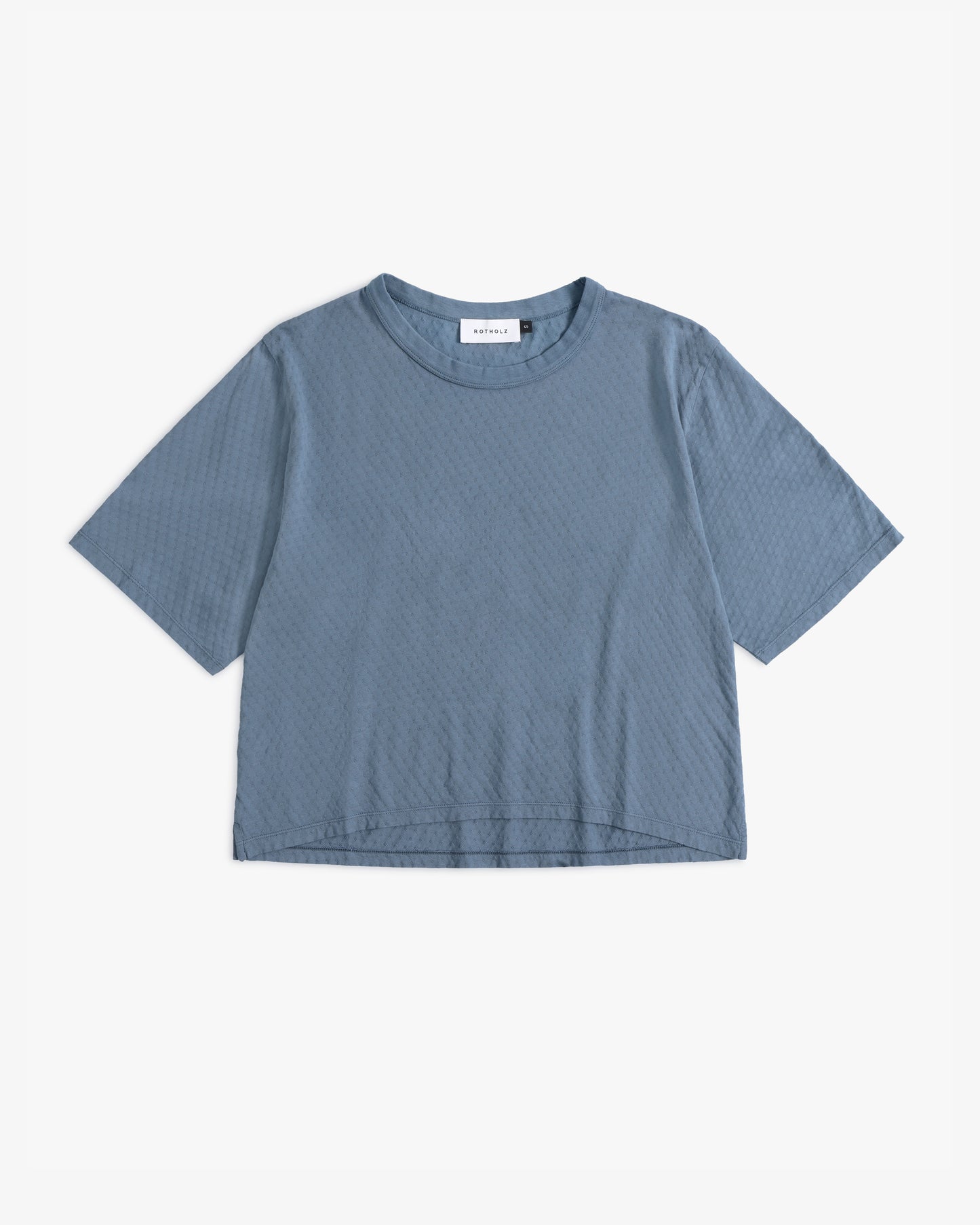 Rotholz Dotted Cropped T-Shirt