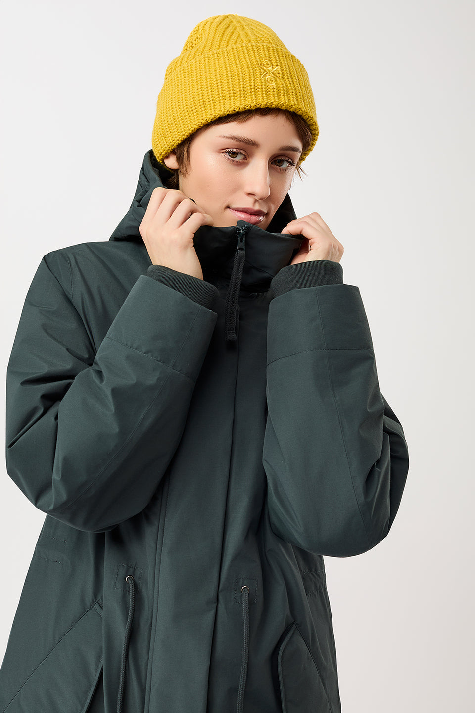 LangerChen Parka Loosely Cut And Padded