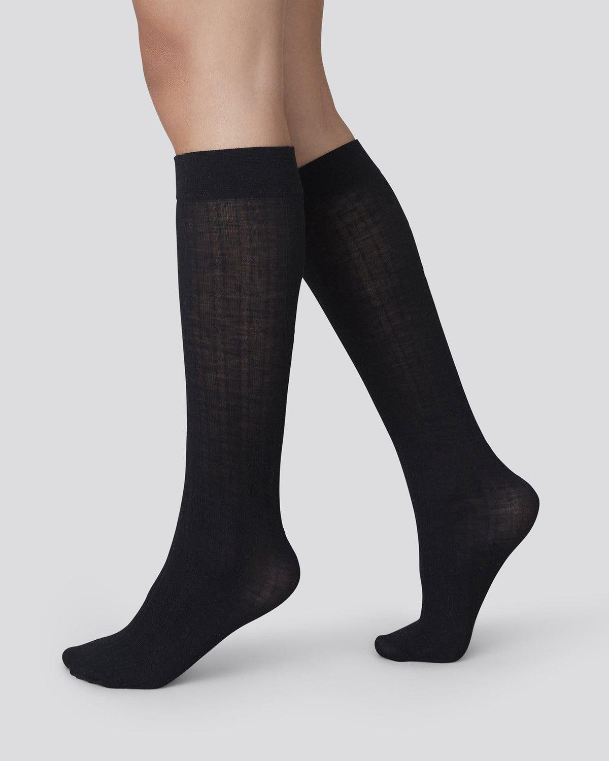 Swedish Stockings Freja Organic Wool Knee-Highs