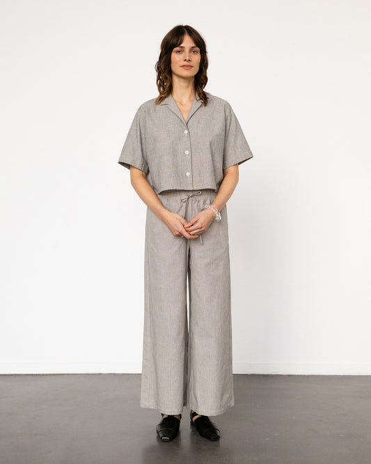Rotholz Cropped Bowling Shirt