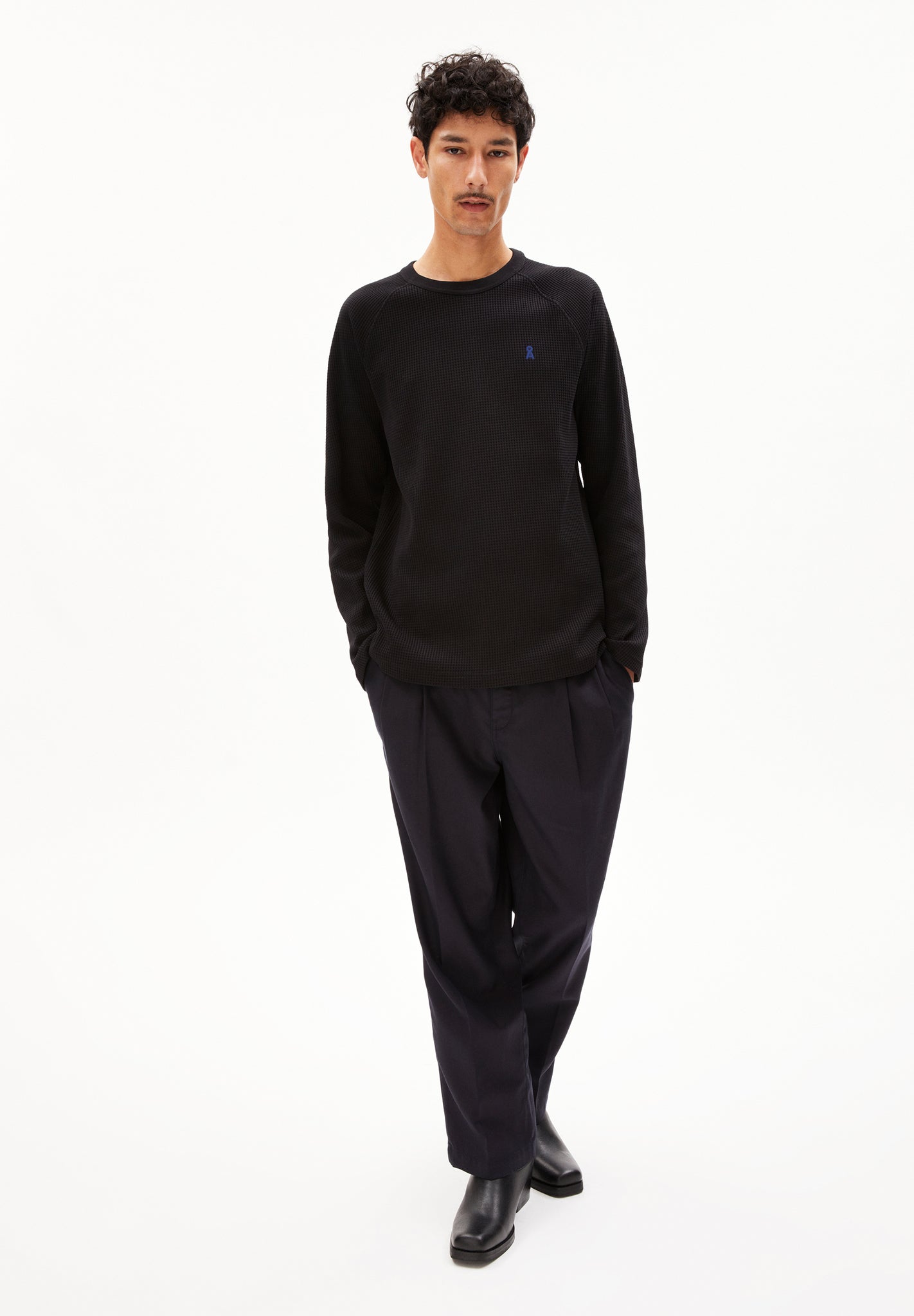 Armedangels Josuaa Waffle Long Sleeve Shirt