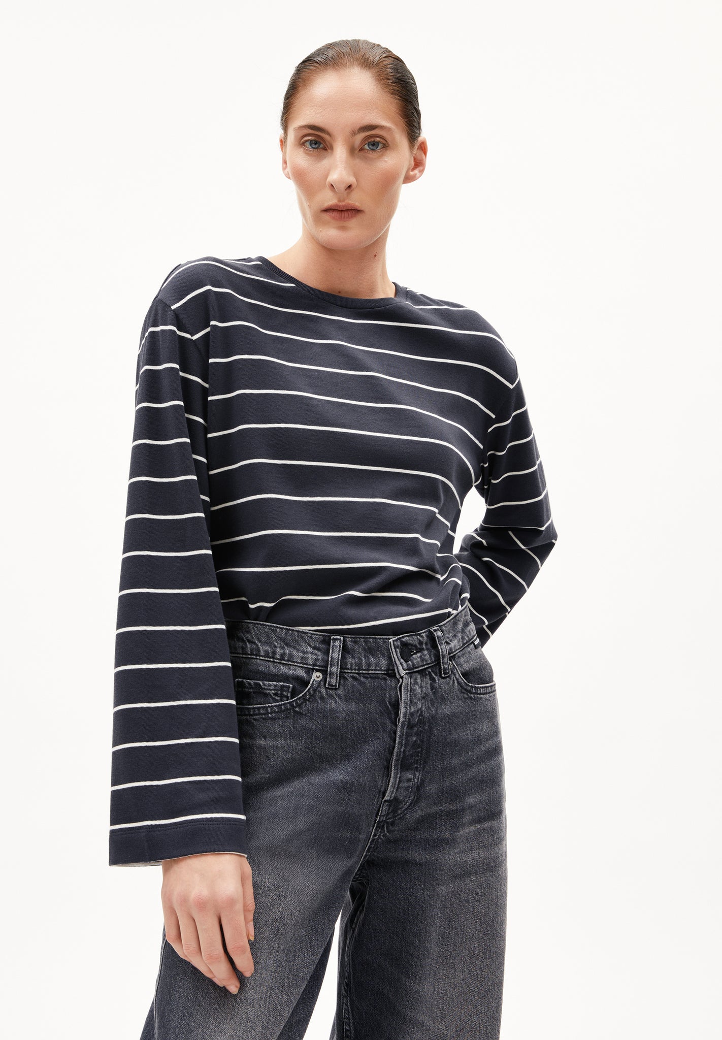 Armedangels Marynaa Fine Stripe Shirt