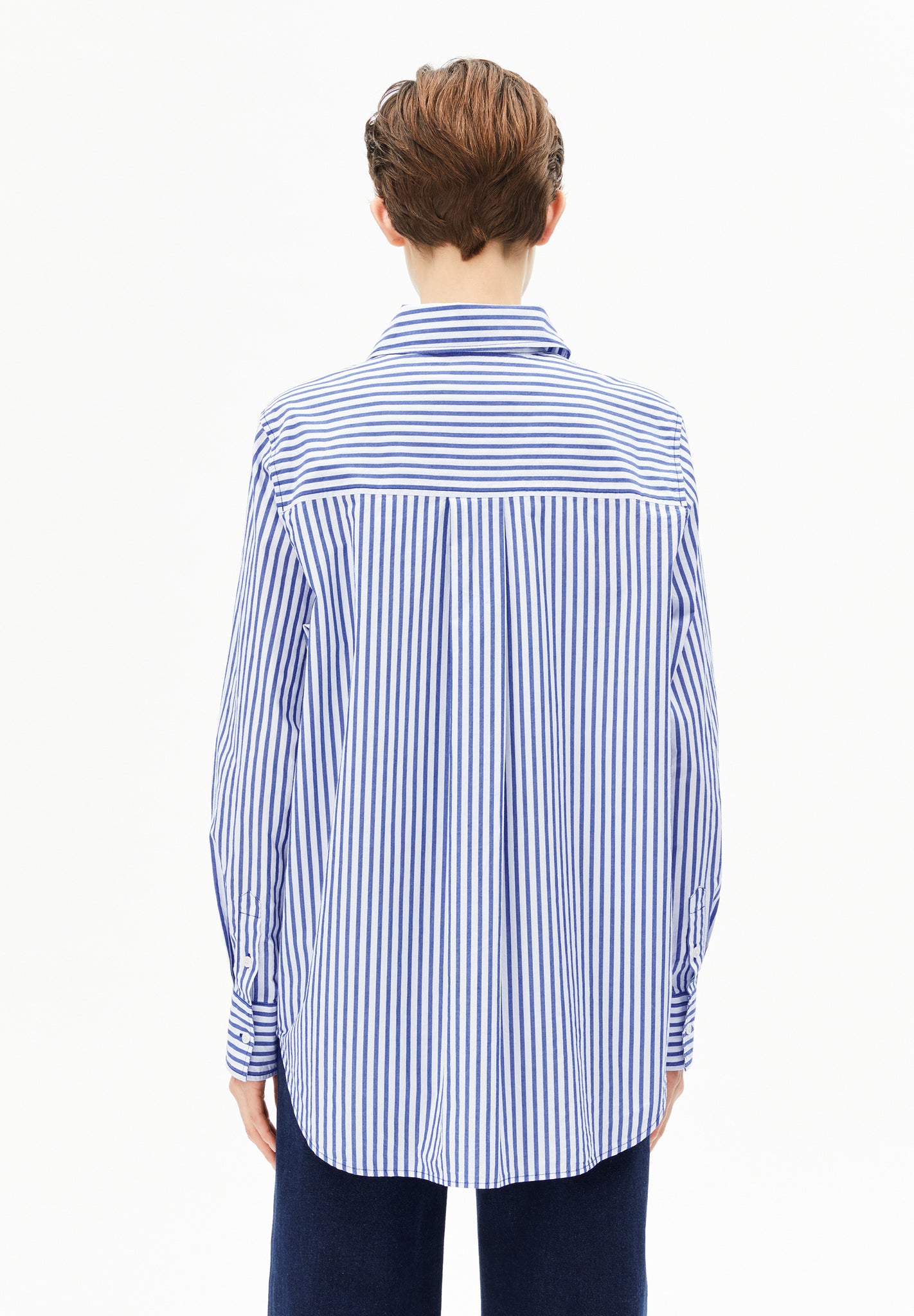 Armedangels Stripe Loose Shirt Blouse