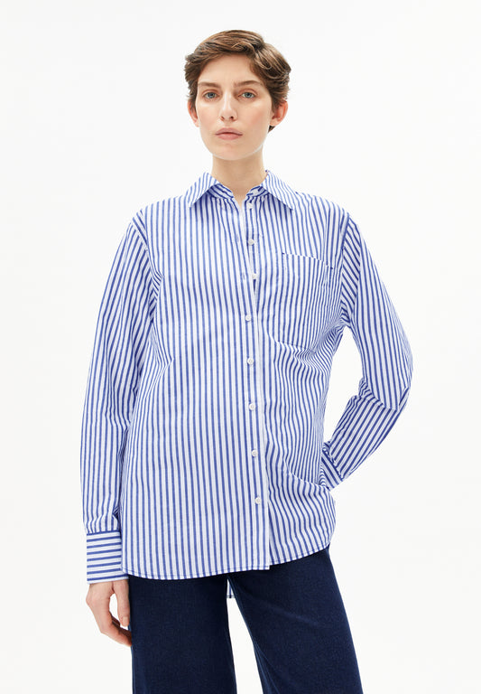 Armedangels Stripe Loose Shirt Blouse