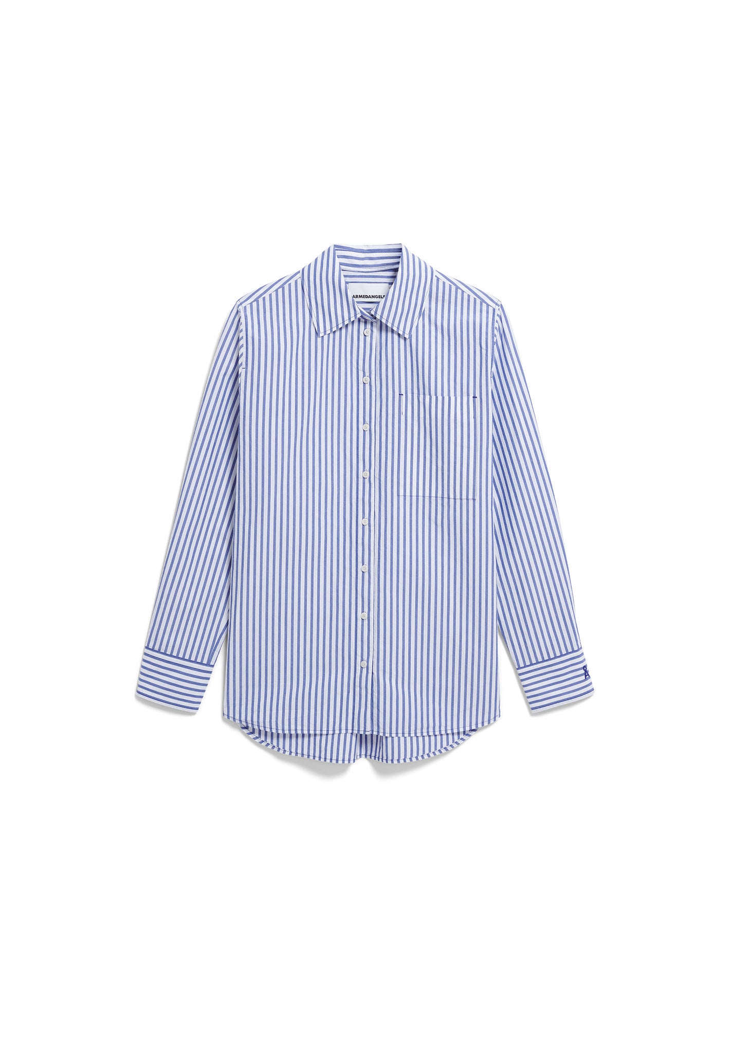 Armedangels Stripe Loose Shirt Blouse