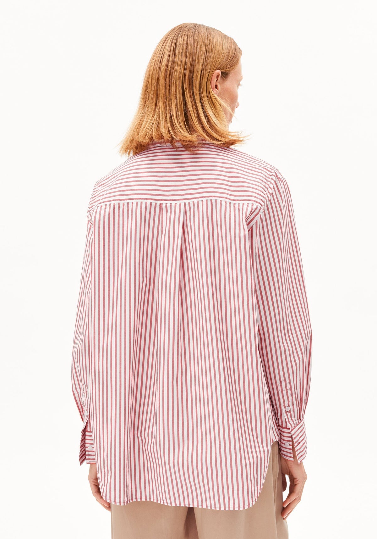 Armedangels Stripe Loose Shirt Blouse