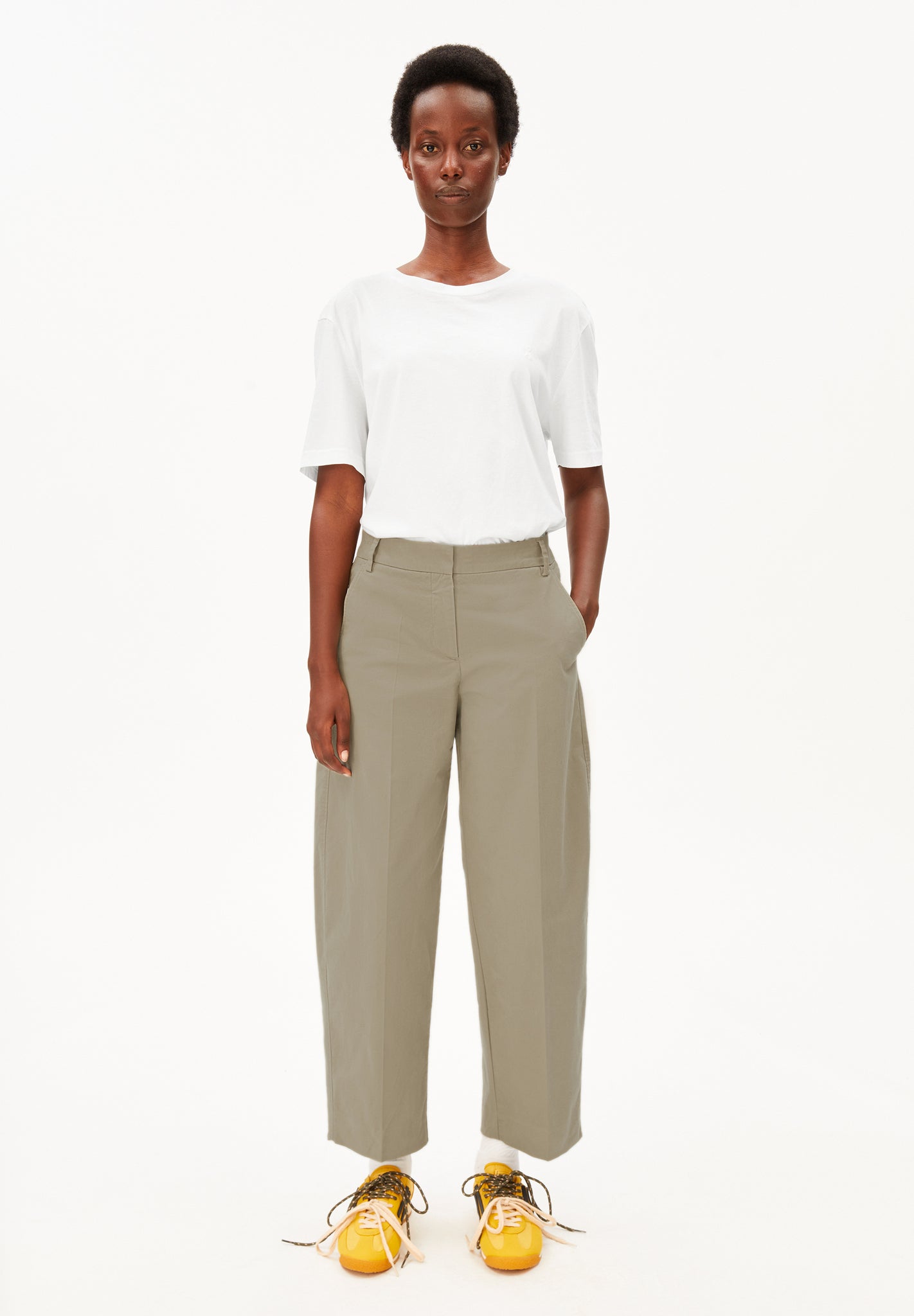 Armedangels Barrel Leg Twill Pants
