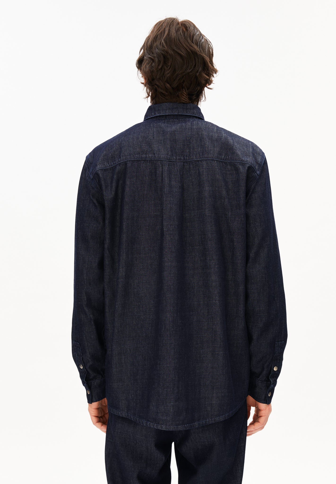 Armedangels Dark Wash Denim Shirt