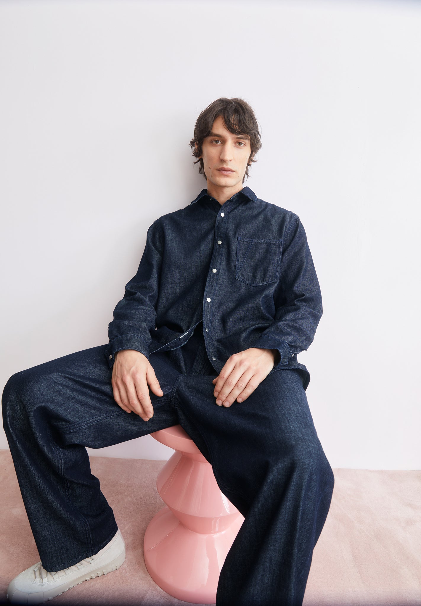 Armedangels Dark Wash Denim Shirt
