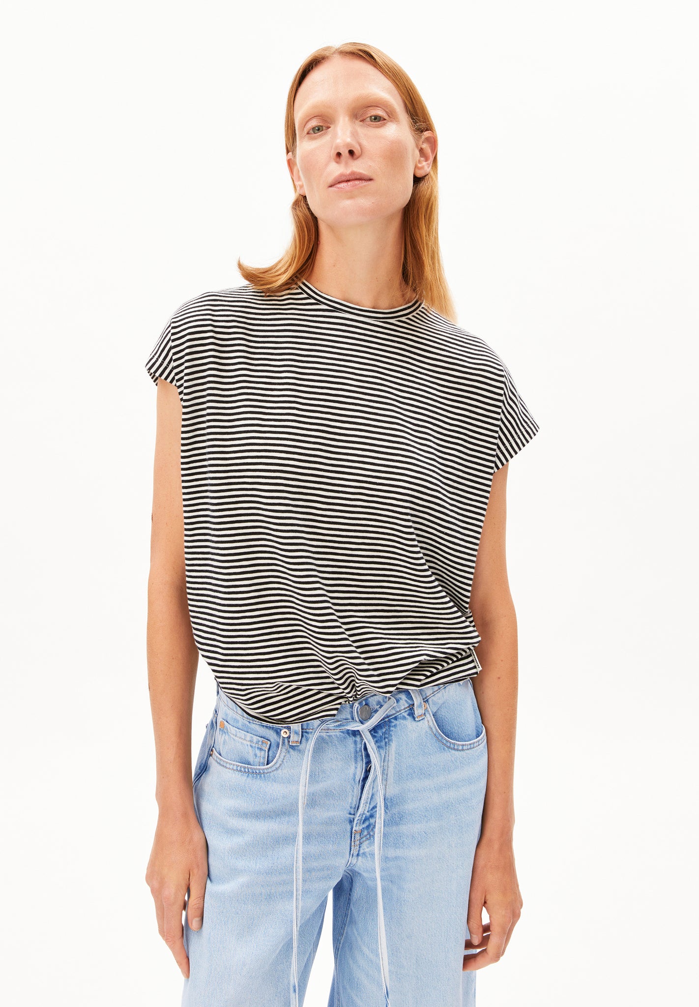 Armedangels Slub Jersey Stripe T-Shirt