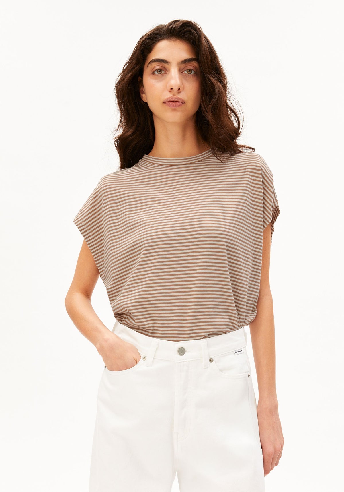 Armedangels Slub Jersey Stripe T-Shirt