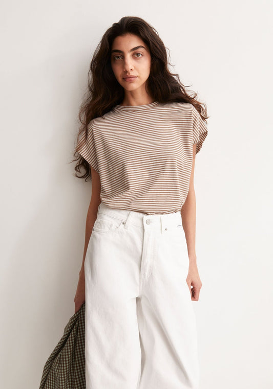 Armedangels Slub Jersey Stripe T-Shirt
