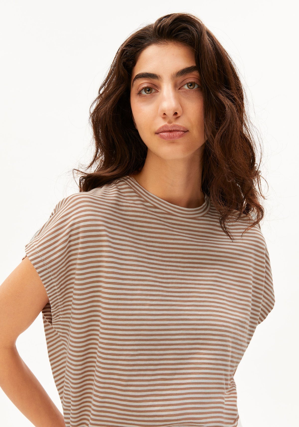 Armedangels Slub Jersey Stripe T-Shirt