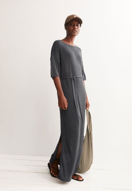 Armedangels Linen Blend Maxi Knit Dress