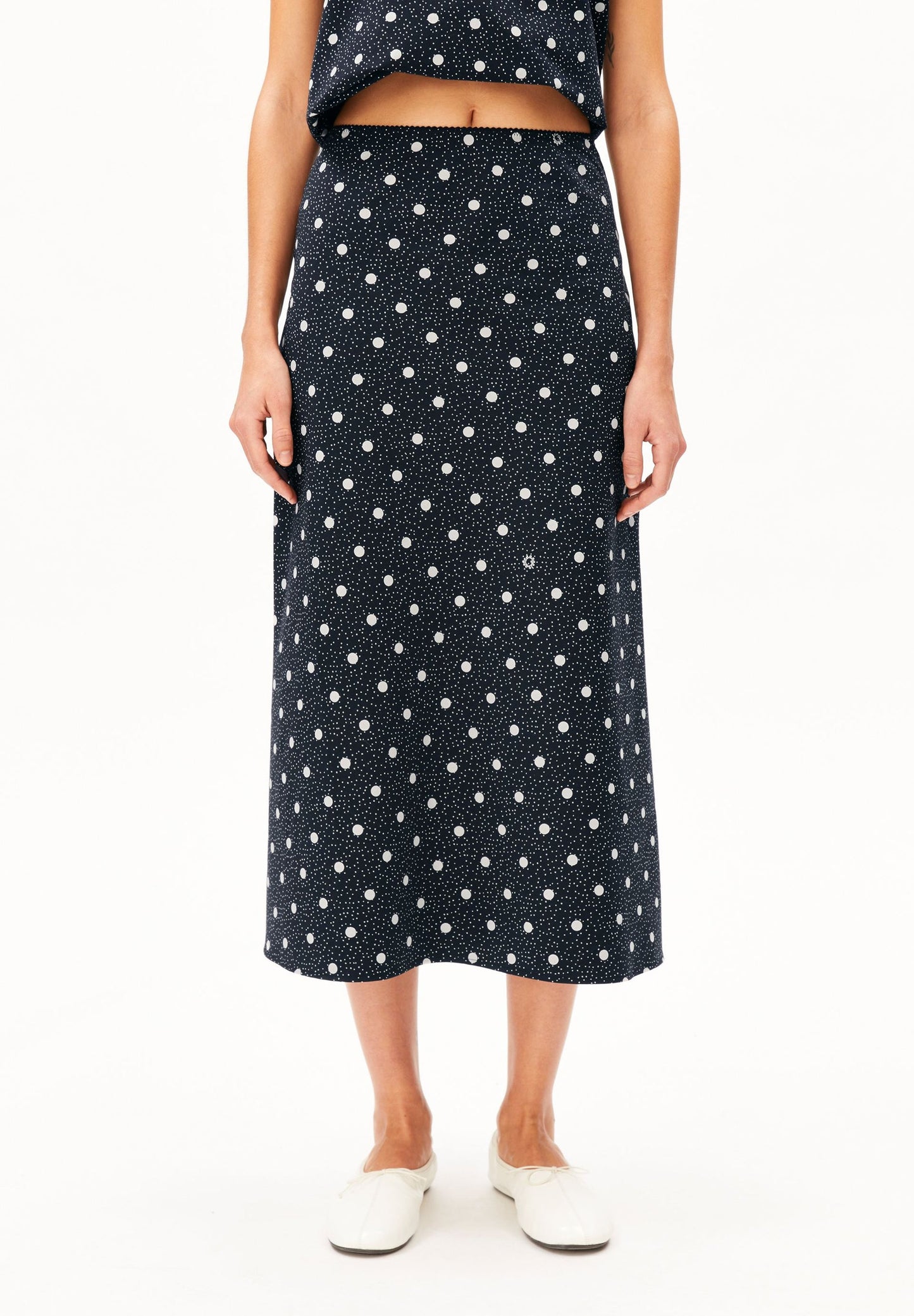 Armedangels Lenovaa Dotted Slip Skirt