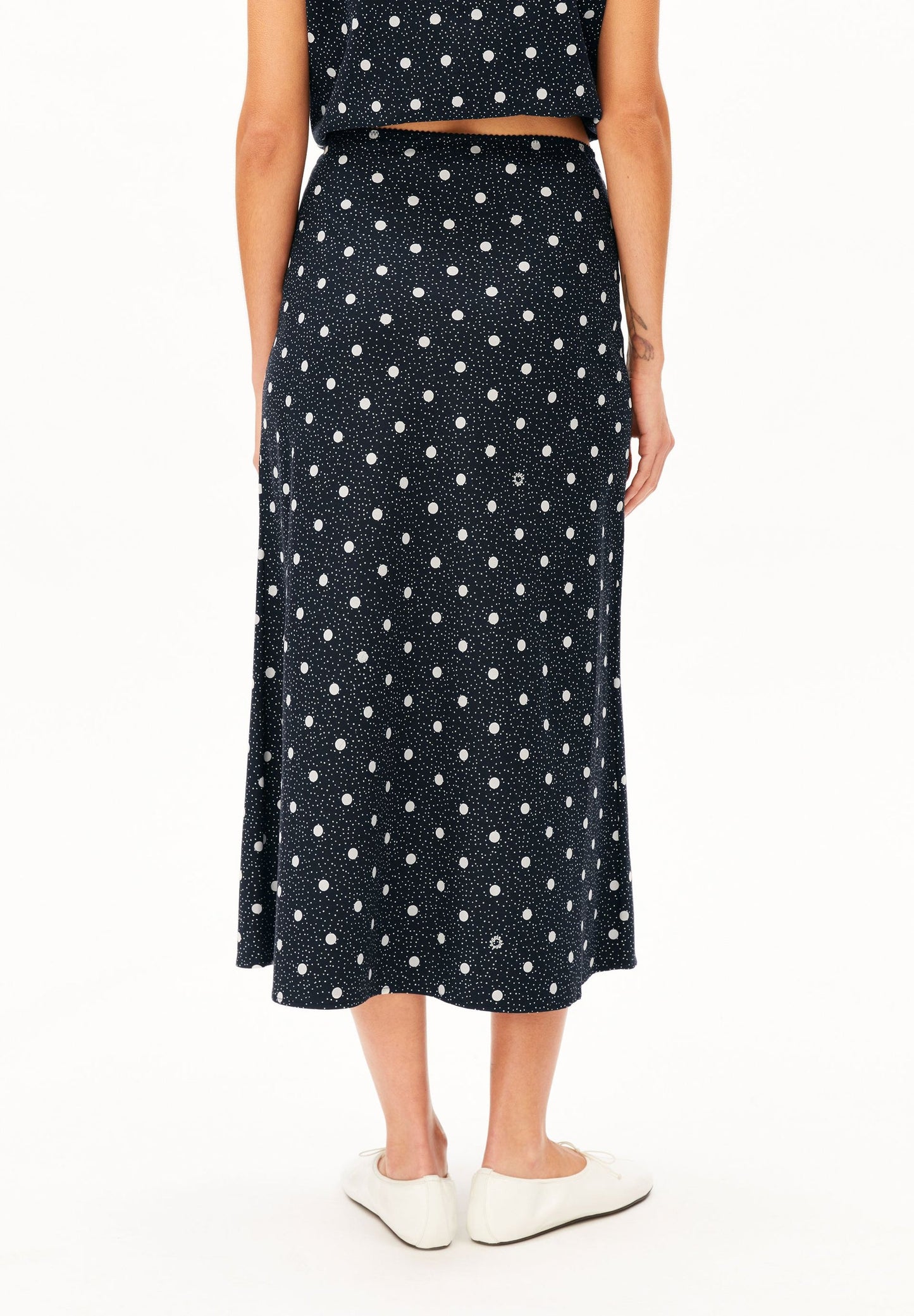Armedangels Lenovaa Dotted Slip Skirt