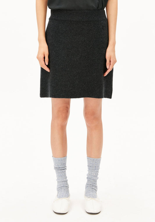 Armedangels Cotton-Wool Mini Knit Skirt