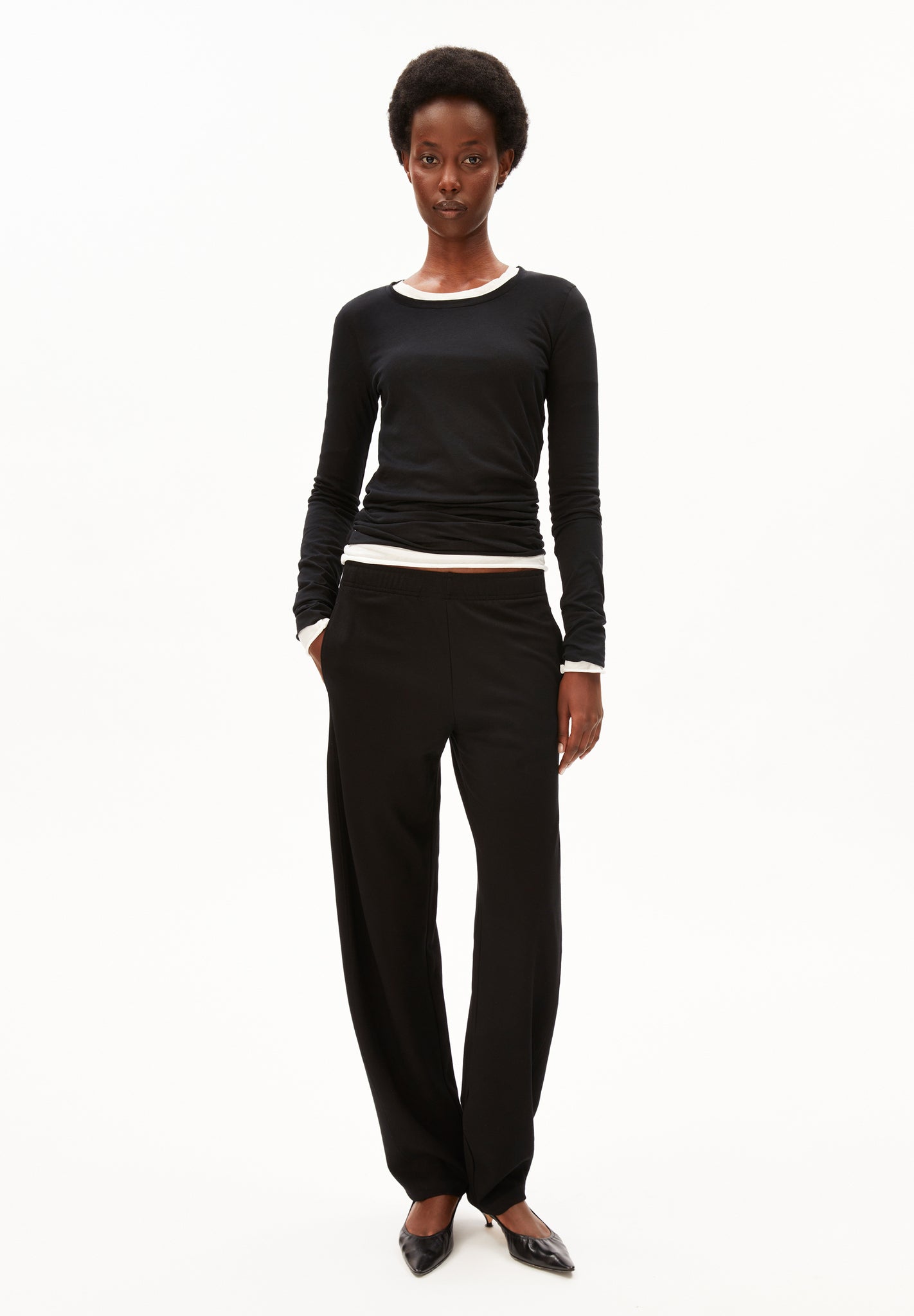 Armedangels Basic Jersey Barrel Pants
