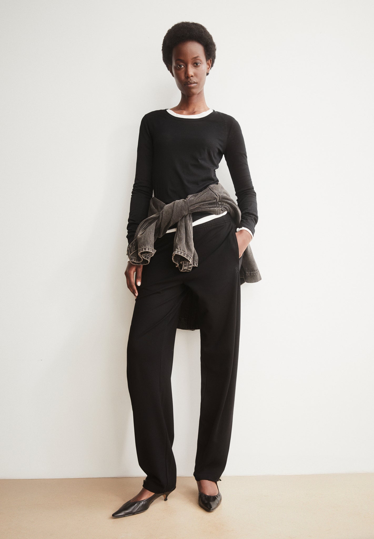 Armedangels Basic Jersey Barrel Pants