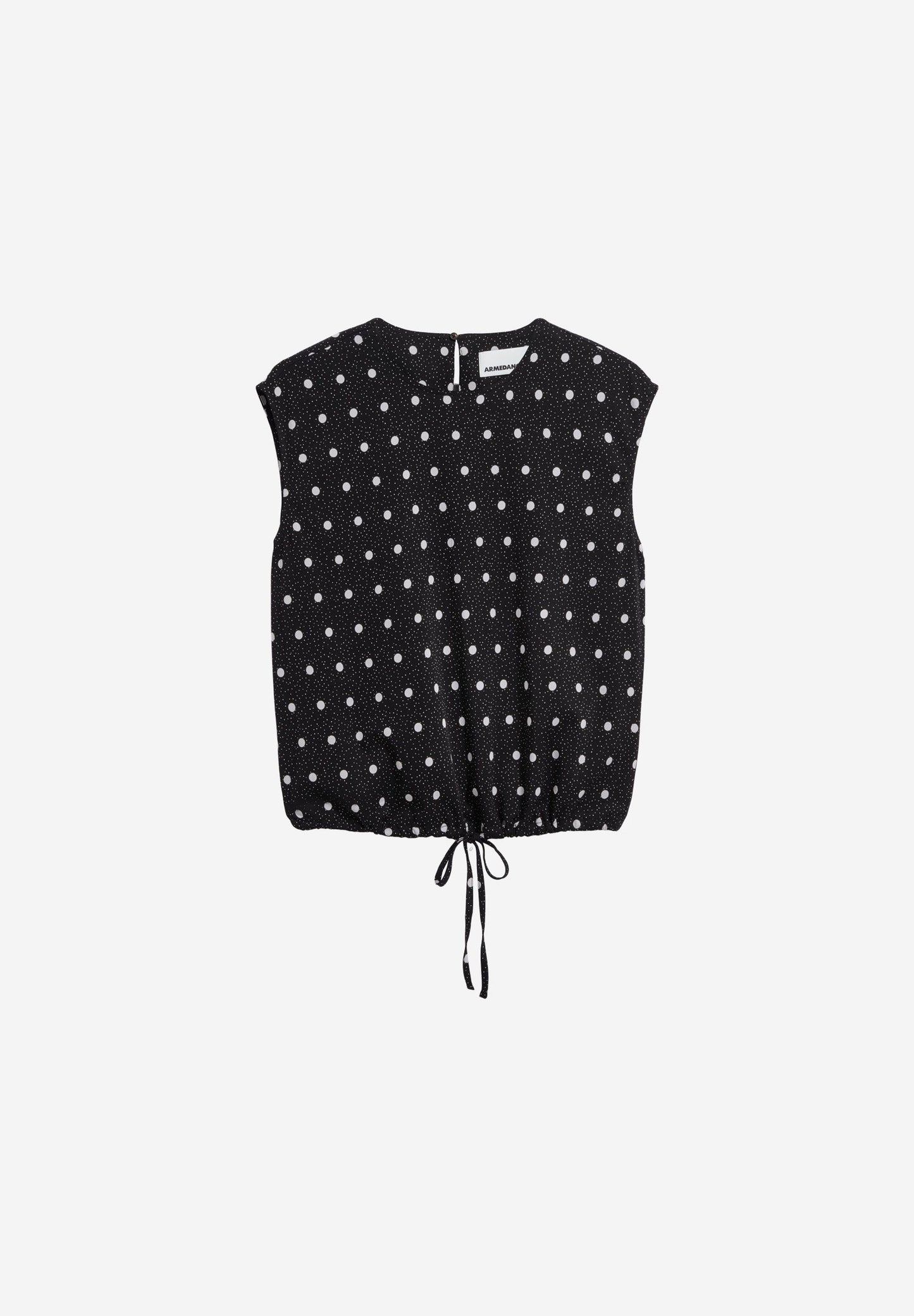 Armedangels Dotted Drawstring Blouse