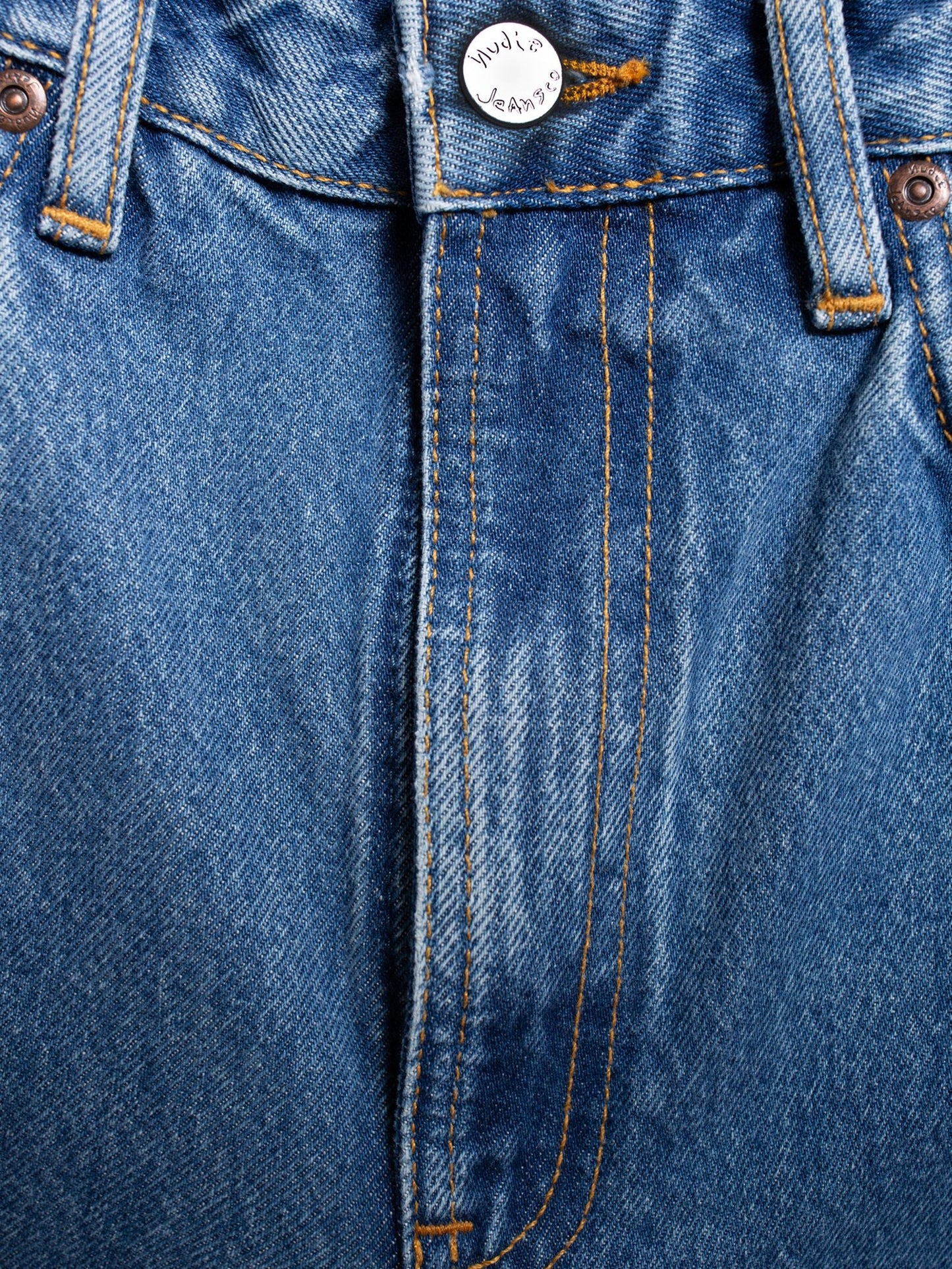 Nudie Jeans Clean Eileen High Waist Wide Leg Jeans
