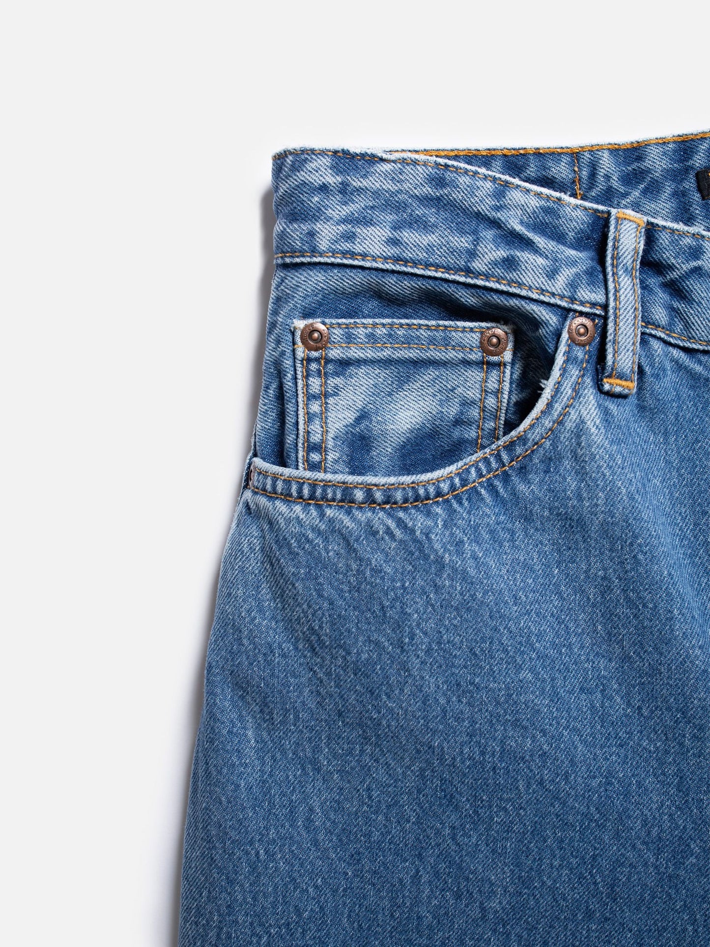 Nudie Jeans Clean Eileen High Waist Wide Leg Jeans