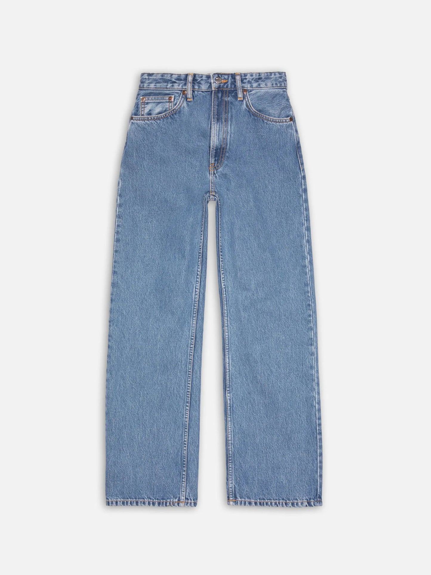 Nudie Jeans Clean Eileen High Waist Wide Leg Jeans