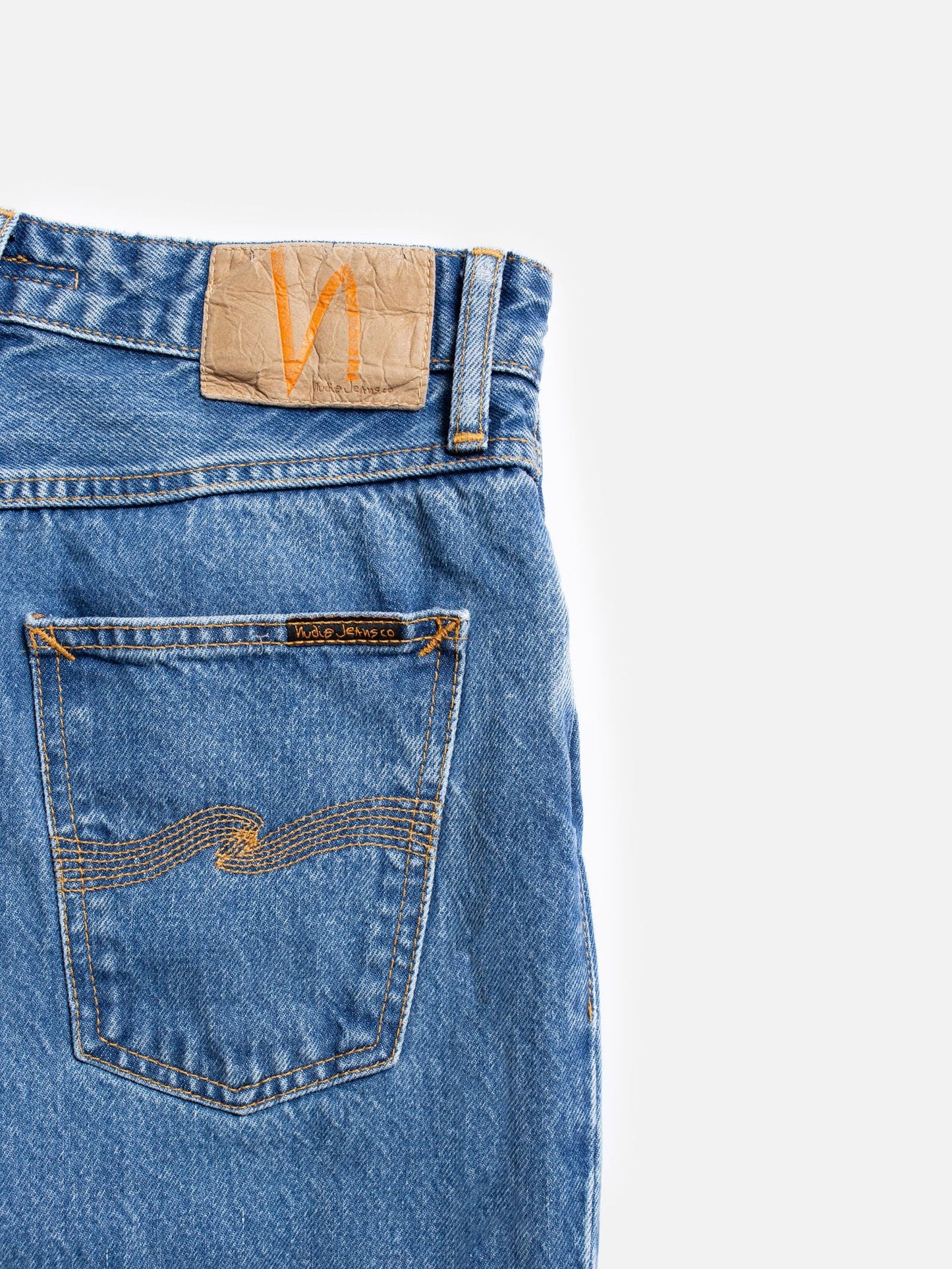 Nudie Jeans Clean Eileen High Waist Wide Leg Jeans