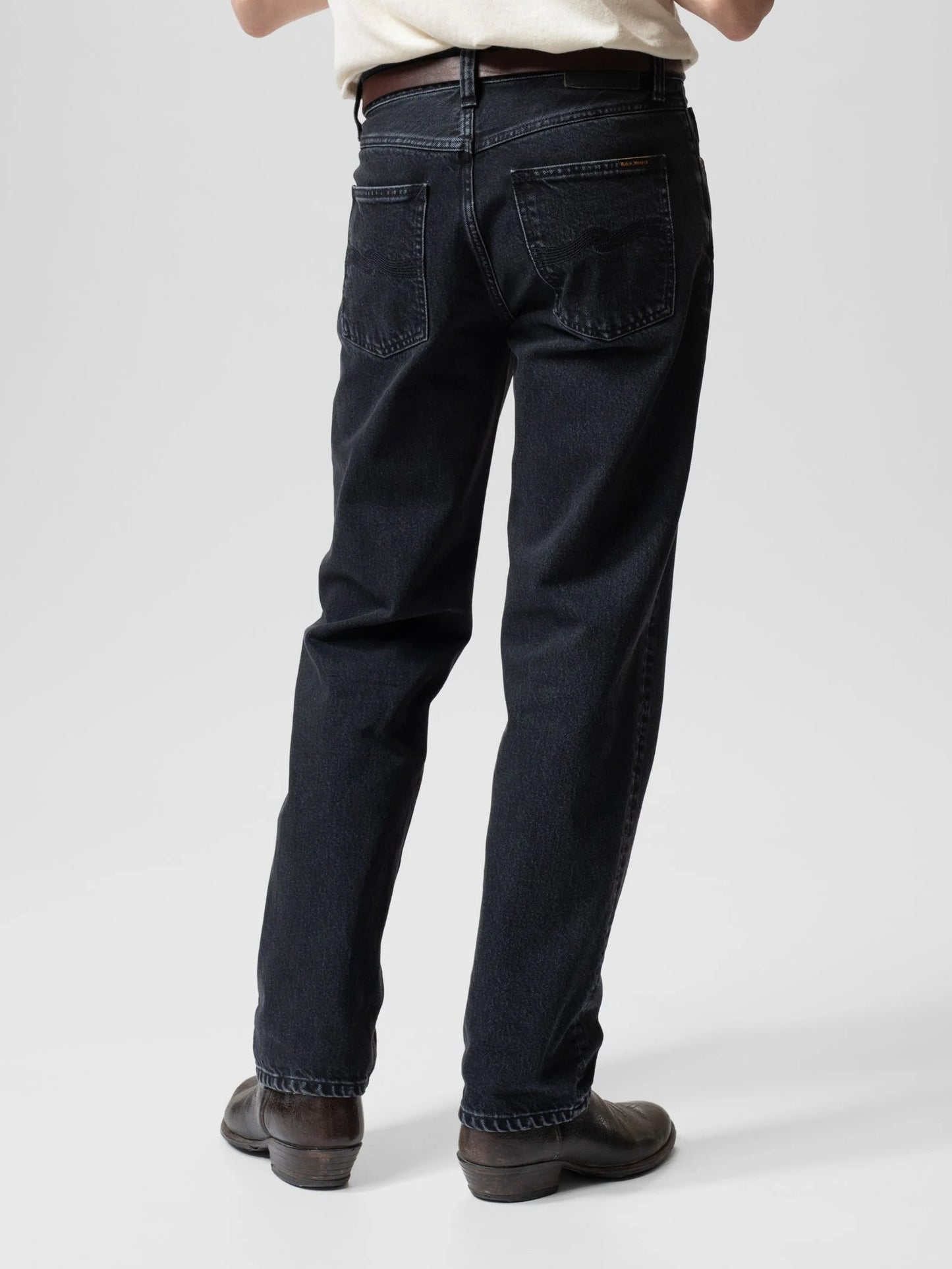 Nudie Jeans Rad Rufus High Waist Straight Leg Jeans