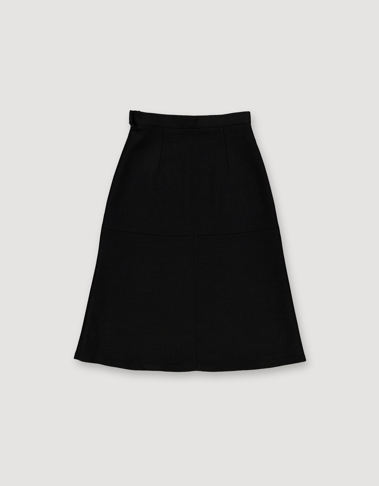 Archetype Silk & Wool Panel Skirt