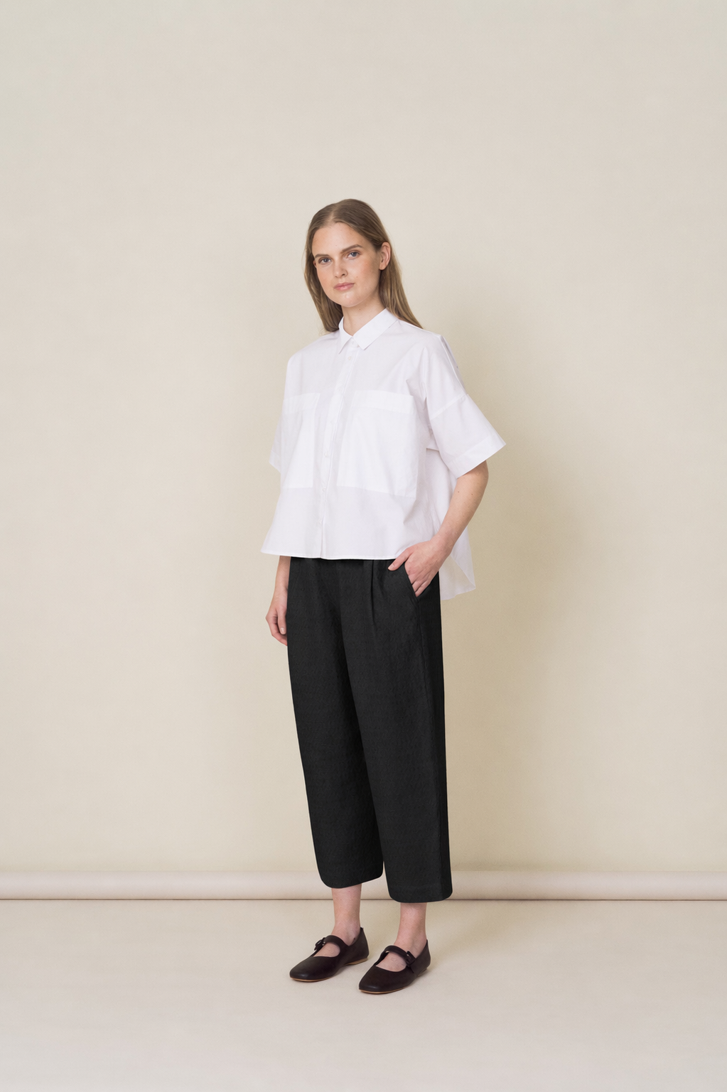 Archetype Pleated Pull On Trousers