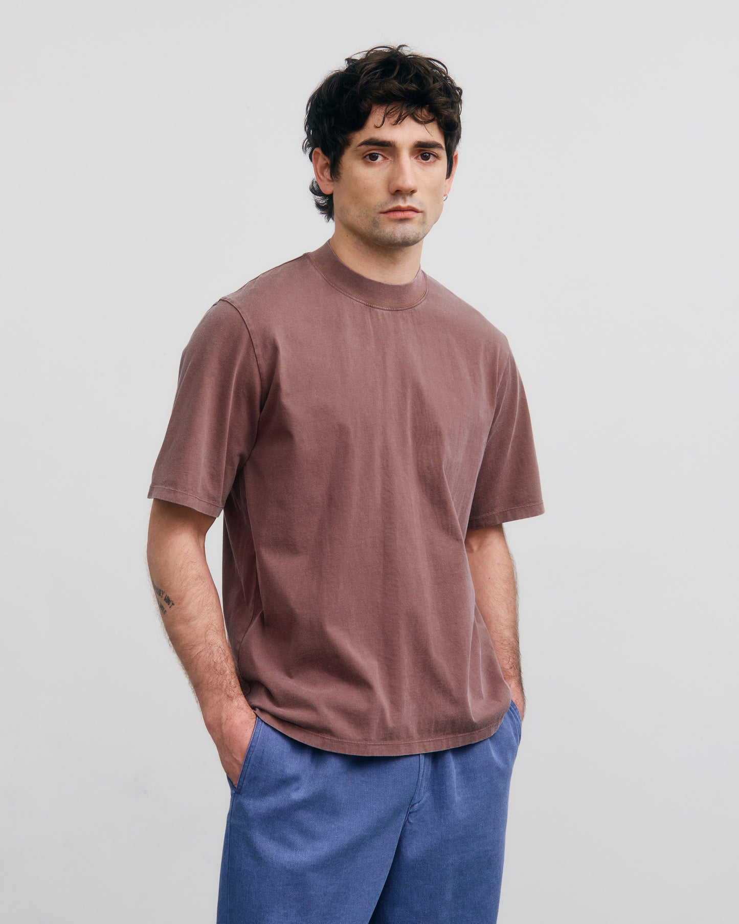 Rotholz Big Collar T-Shirt