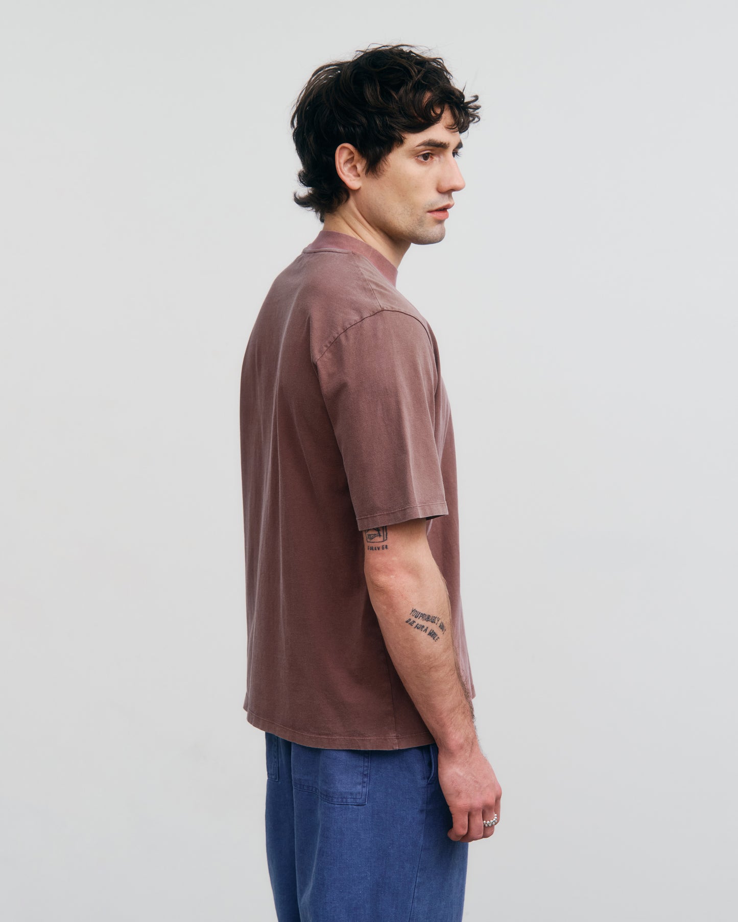 Rotholz Big Collar T-Shirt