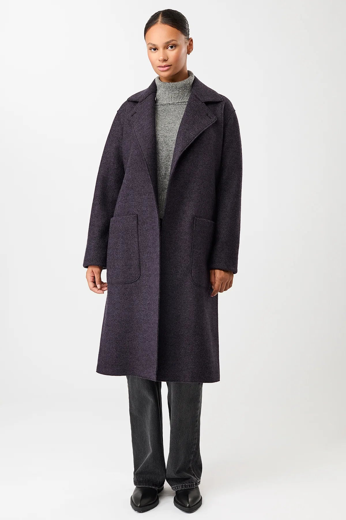 LangerChen Short Tie-Waist Coat