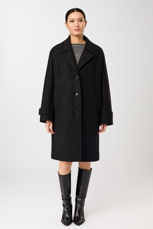 LangerChen Short Coat With Lapels