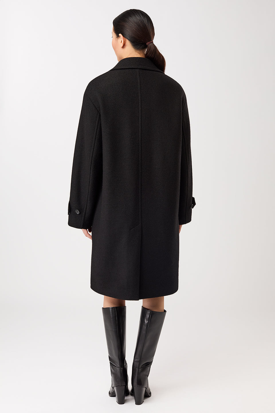 LangerChen Short Coat With Lapels