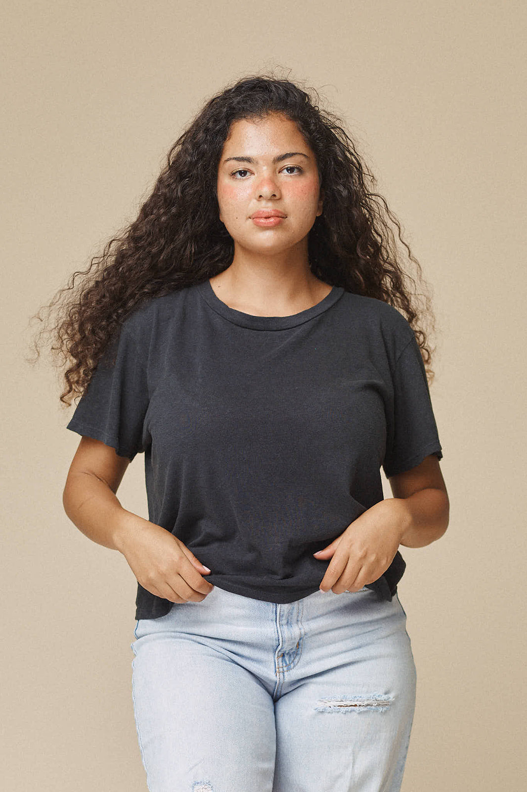 Jungmaven Cropped Lorel Tee