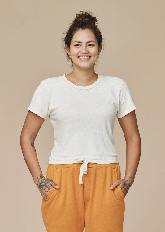 Jungmaven Cropped Lorel Tee