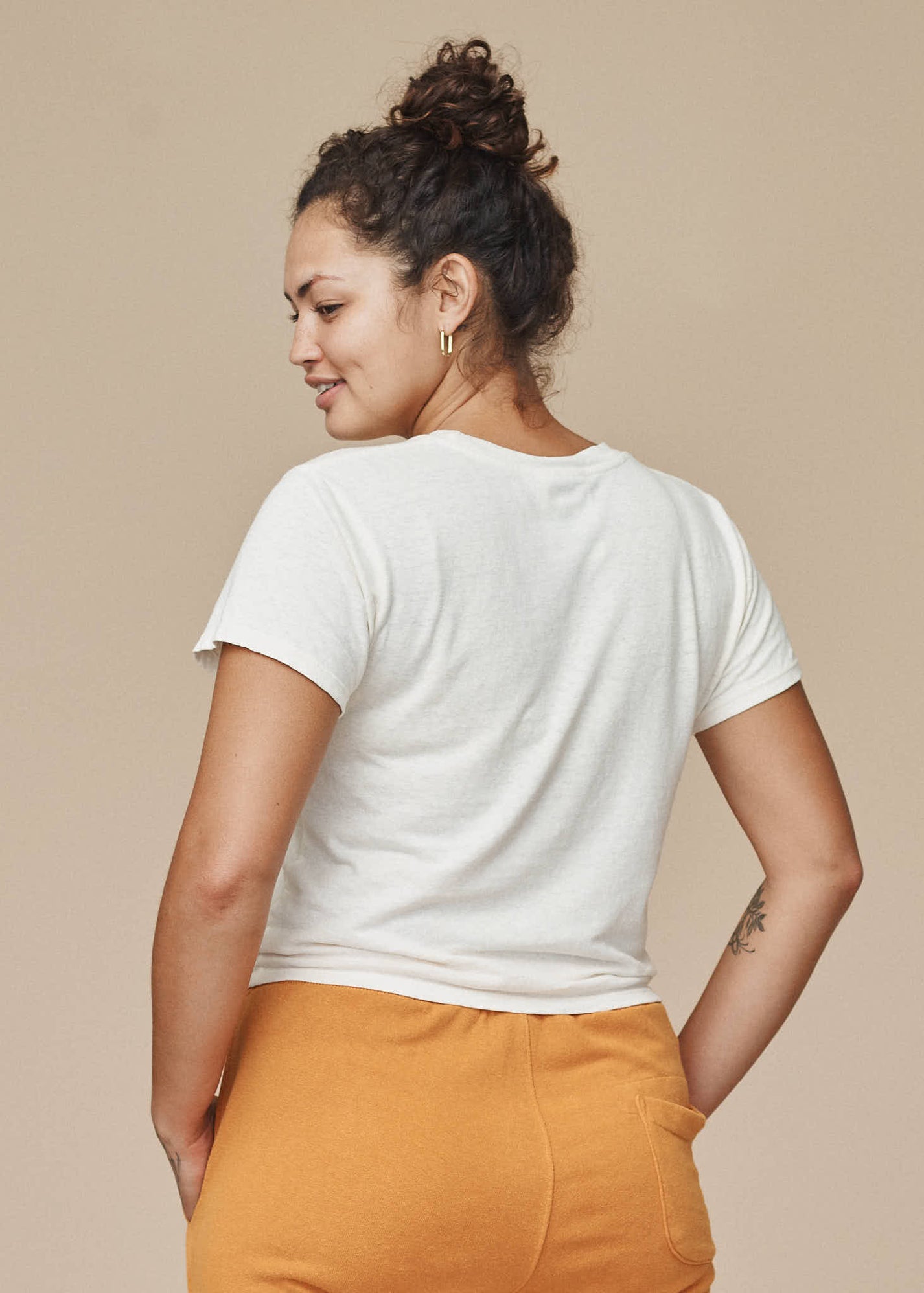 Jungmaven Cropped Lorel Tee