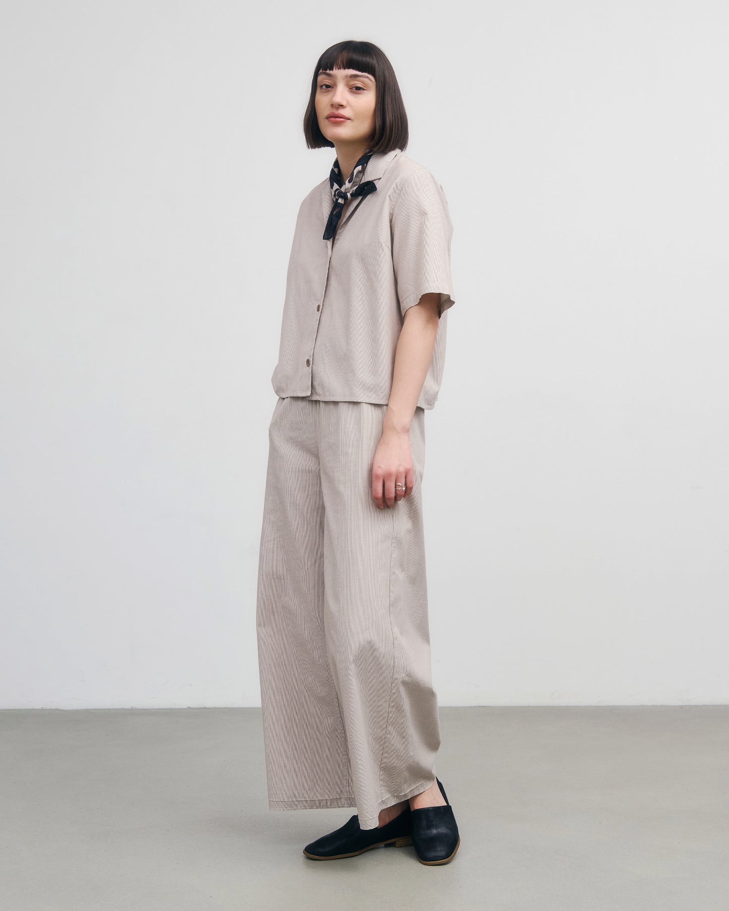 Rotholz Cropped Bowling Shirt