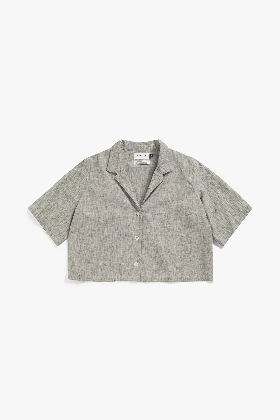 Rotholz Cropped Bowling Shirt