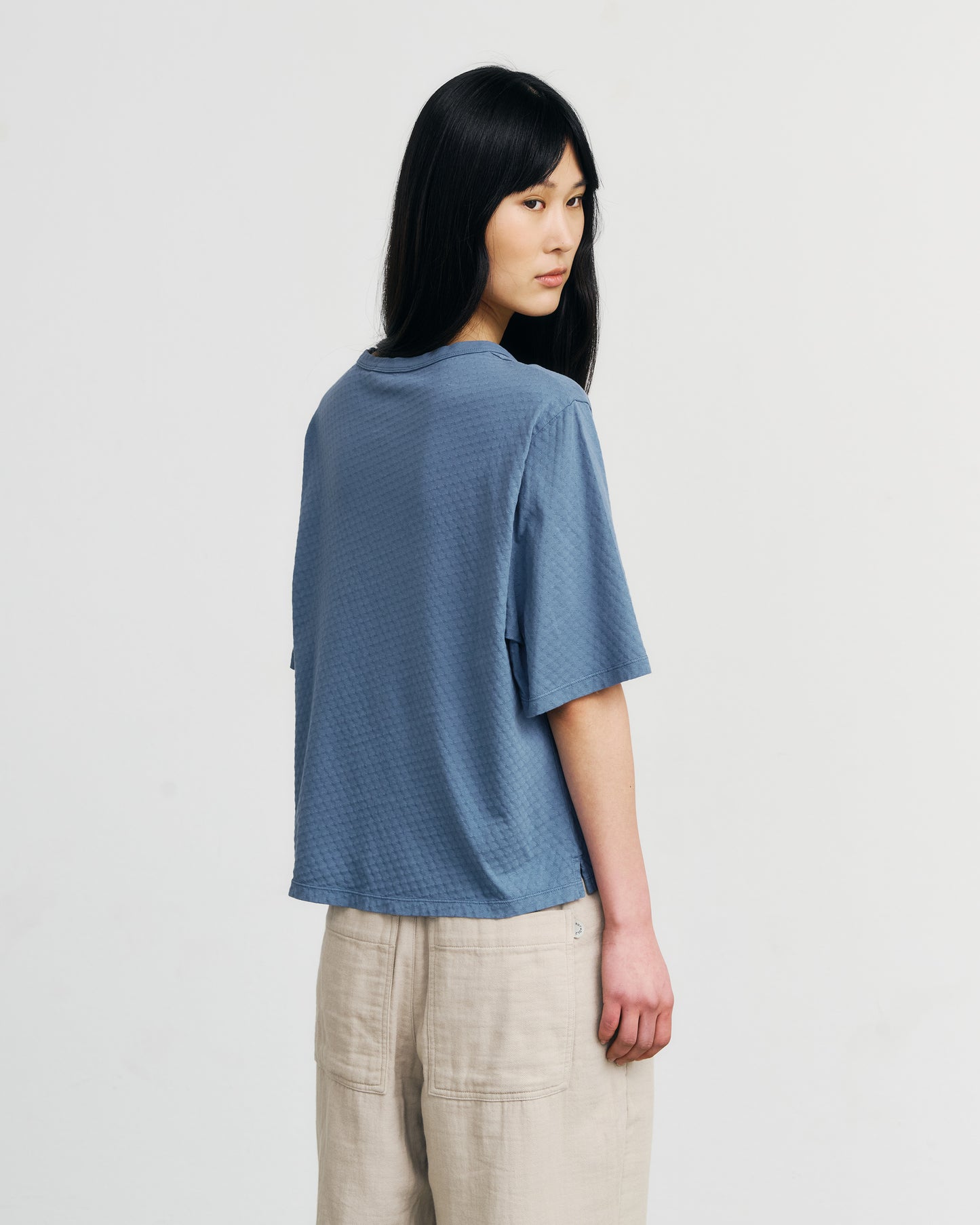 Rotholz Dotted Cropped T-Shirt