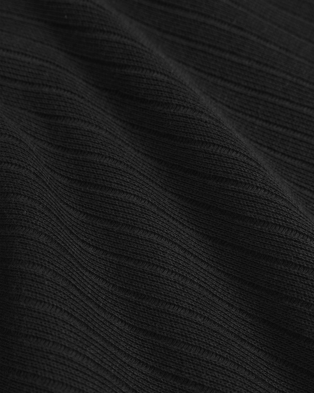 Rotholz Ribbed Mock Neck Long Sleeve Shirt