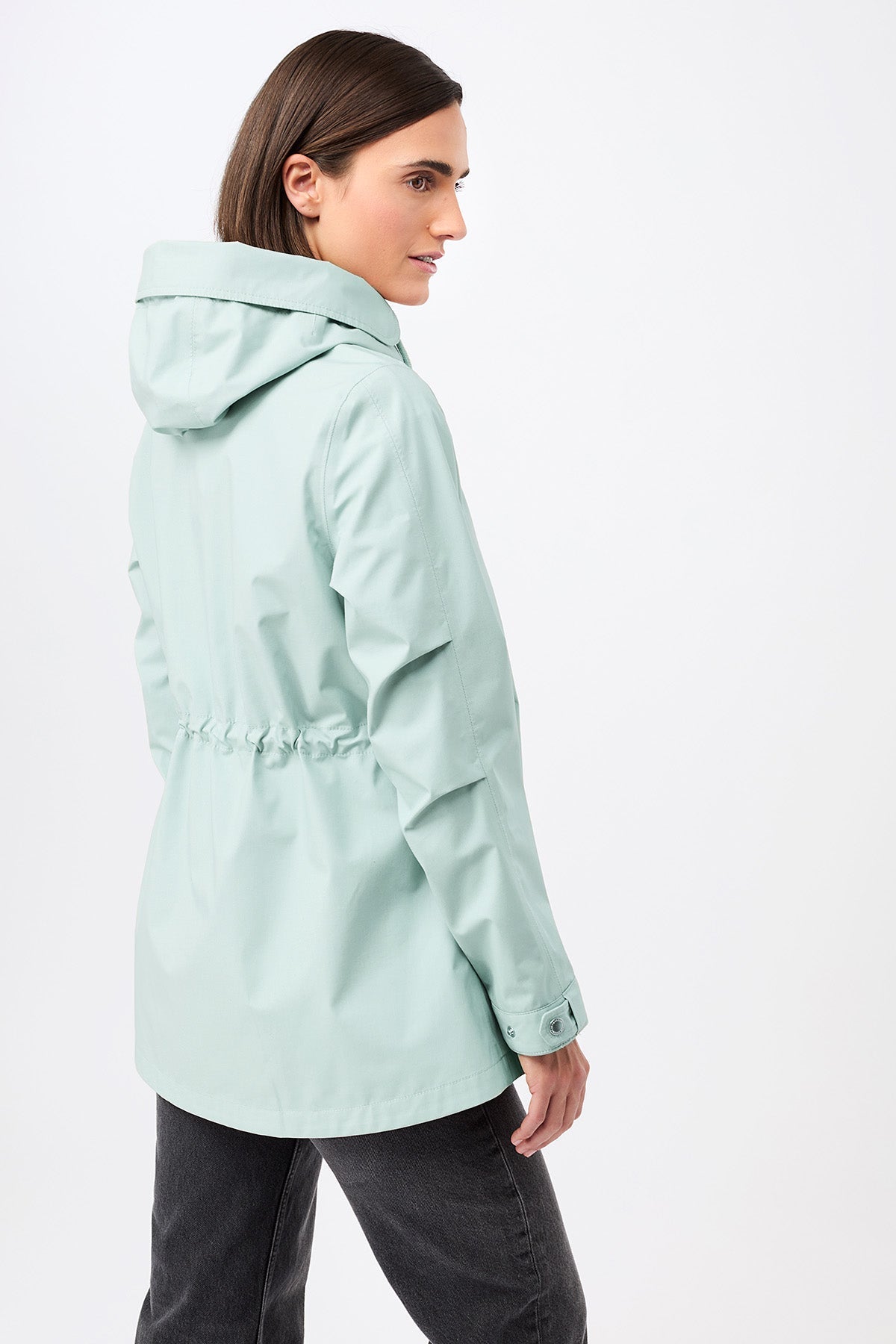 LangerChen Short Rain Parka