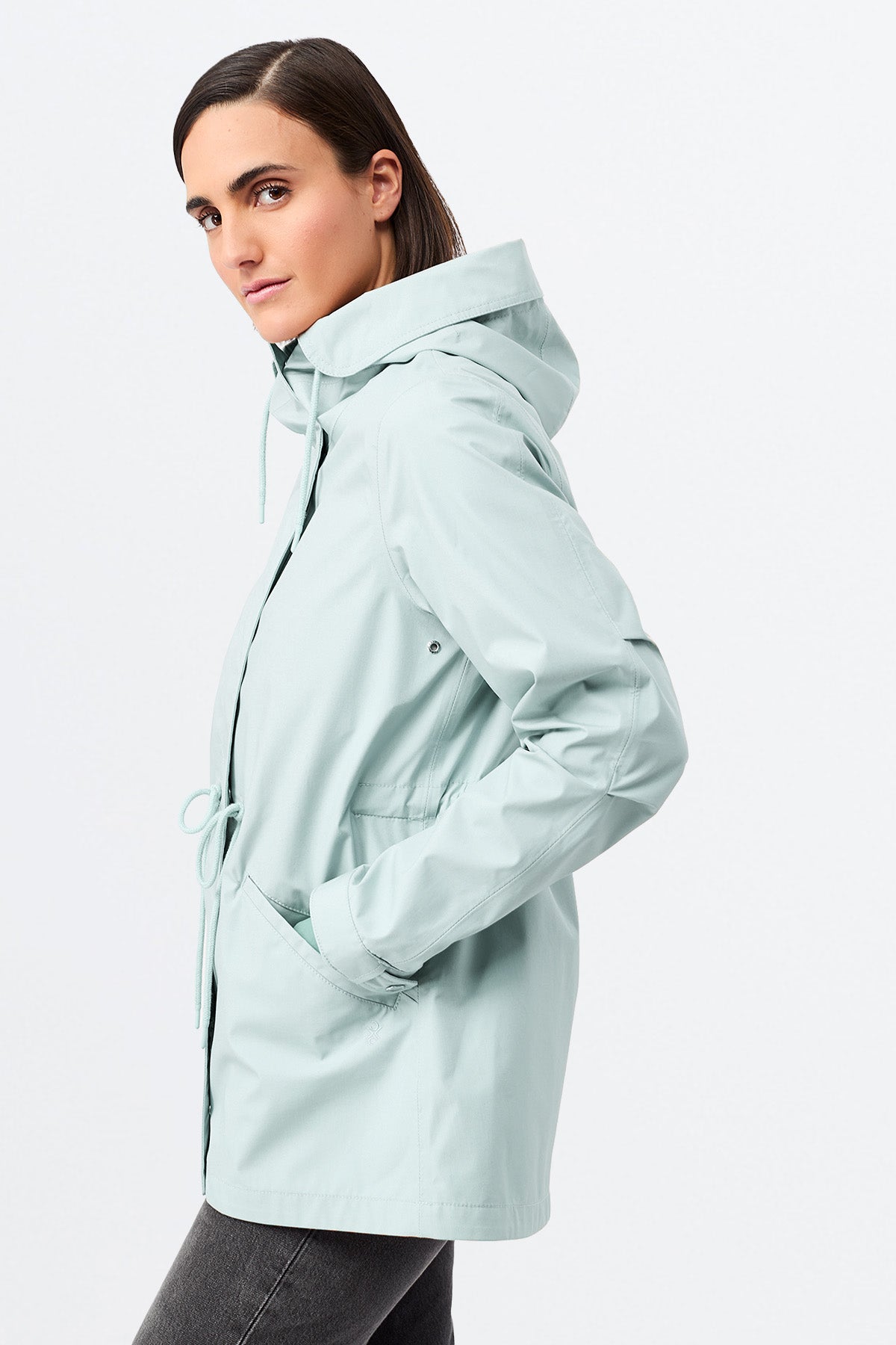 LangerChen Short Rain Parka